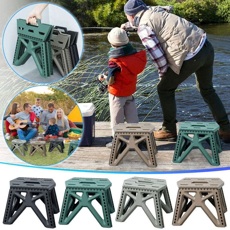 Mini Portable Outdoor Folding Stool Camping Fishing Picnic Chair