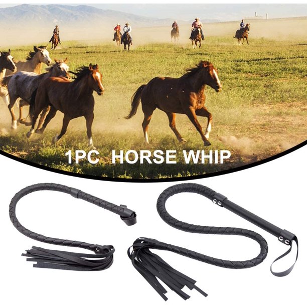 Fouet pour cheval avec motif en cuivre antique, accessoires d