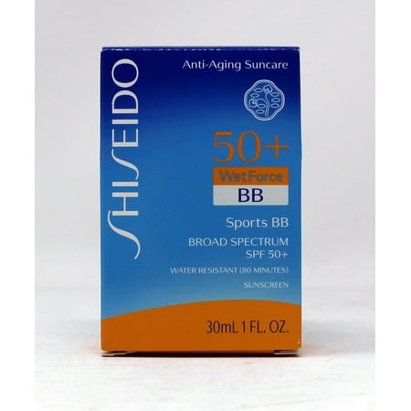 Shiseido WetForce Sports BB Broad Spectrum SPF 50+ Sunscreen 1 Ounce