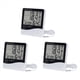 thumbnail image 1 of 3X Termómetro Digital para Interiores Higrómetro Doméstico, Monitor de Temperatura Exterior Preciso, Termómetro Indicador de Indicador de Humedad, 1 of 5
