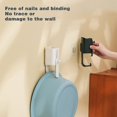 thumbnail image 4 of nipocaio 2pcs, Support de Douche, Support de Douche Mural Amovible de 3M avec Angle Réglable70*95*60mm, 4 of 5