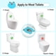 thumbnail image 2 of Asiento de inodoro plegable para niños, asiento de inodoro portátil para niños, entrenador de orinal de viaje para niños pequeños con bolsa de almacenamiento, rana rosa Feliz Sencillez, 2 of 4