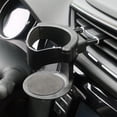 thumbnail image 2 of LOVIVER Air Outlet Water Cup Holder Non Slip Adjustable Size Insert Universal Organizer Retractable Stable Fits for Automotive Coffee, 2 of 8