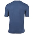 thumbnail image 2 of U.S. POLO ASSN. Camiseta para hombre - Jersey cardado, cuello redondo, logotipo bordado, algodón Azul claro
 XL (X-Large), 2 of 3