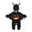 C, variant on Newborn Baby Boy Girl Halloween Bat Wing Romper Jumpsuit My First Halloween Infant Pumpkin Playsuit With Hat