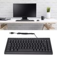 thumbnail image 4 of Black Keyboard, 95 Keys Touch Comfort Wired Keyboard  for Home Office for Desktop Computer Laptop English,Arabic, 4 of 7