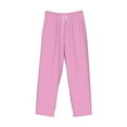thumbnail image 4 of Balery Men'S Pink Pants,Sleepwear Pants,Pajama Pants,Pj Bottoms Drawstring And Pockets-X-Large, 4 of 9