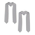 thumbnail image 2 of Fuzoiu Seahorses and Hearts Print Graduation Sash,Graduation Stole,Unisex Adult Graduation Stole Shawl 91" Long,for Academic Commencements Shawl-Sharp Corner, 2 of 7