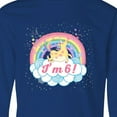 thumbnail image 4 of Inktastic 6th Birthday Unicorn Rainbow Girls Long Sleeve Youth T-Shirt, 4 of 5