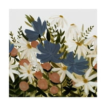 Trademark Fine Art 'Wildflower Garden II' Canvas Art by Emma Scarvey