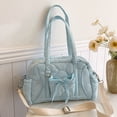 thumbnail image 3 of gcong Elegant Spacious Shoulder Tote Bag For Women Featuring Bow Design Ideal Work Daily Use, 3 of 5