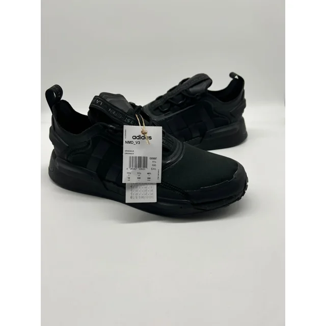 Uk 11.5 - Ad-id-as Originals Men's NMD V3 Shoes in Black