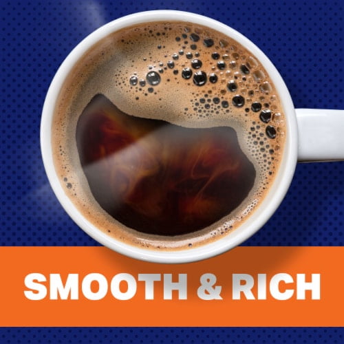 Maxwell House Half Caff Medium Roast Ground Coffee With 1/2 The Caffeine (2 Ct Pack, 25.6 Oz Canisters)