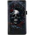 thumbnail image 4 of EP checkbook cover,Checkbook Cover for Duplicate Checks,RFID Checkbook Register Cute Wallet women Men Credit Card Holder (Rose Skull), 4 of 12