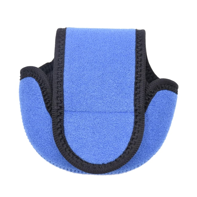 Almencla Étui de Protection pour Moulinet de Pêche, Sacoche, Support de Moulinet de Pêche Bleu