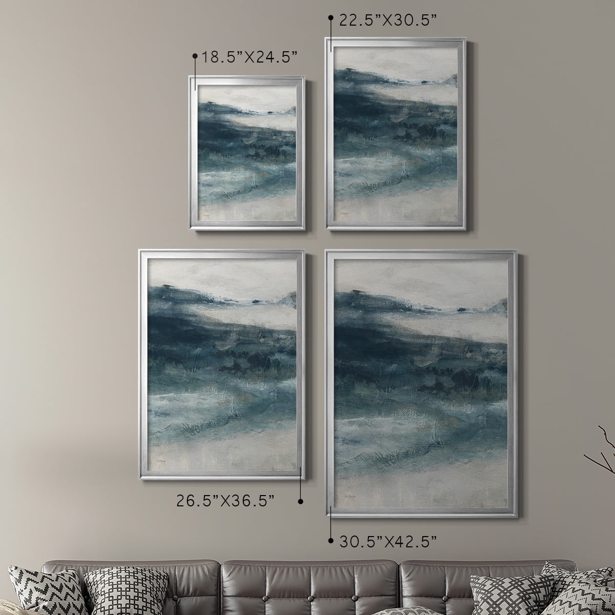 Private Inlet I Premium Framed Print - Ready to Hang