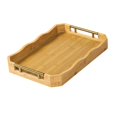 thumbnail image 4 of YWMJZEU Bamboo Serving Tray Food Storage Dinner Dessert Multipurpose Kitchen Platter Tea S, 4 of 9