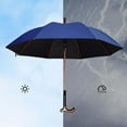 thumbnail image 4 of Bastones Clásico Colamx para pasar el rato bajo la lluvia Hombres Mujeres Viajes Azul, 4 of 7