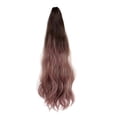 thumbnail image 2 of Here's a refined and professional product description based on your input:\n\n \n\n**1 Piece Gradient Color Long Ponytail Wig for Women – Natural Hair, 2 of 3