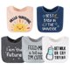 thumbnail image 5 of Set de baberos unisex para bebés The Peanutshell de 10 a 100% algodón, 5 of 6