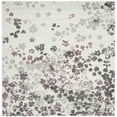 thumbnail image 2 of SAFAVIEH Adirondack Jermaine Abstract Area Rug, Ivory/Purple, 6' x 6' Square, 2 of 13