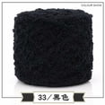 thumbnail image 1 of Xiao Hua Hilo de vellón coral negro -1 rollo de 100 g, hilo de lana para proyecto de tejido de mantas, funda de almohada, proyecto de tejido a mano para cama de mascota, 1 of 5