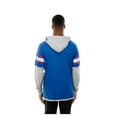 thumbnail image 5 of Men's New Era Royal New York Giants Twofer Layered Long Sleeve Hoodie T-Shirt, 5 of 5