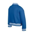 thumbnail image 3 of Youth New Era Blue Detroit Lions Chenille Applique Fleece Full-Snap Jacket, 3 of 3