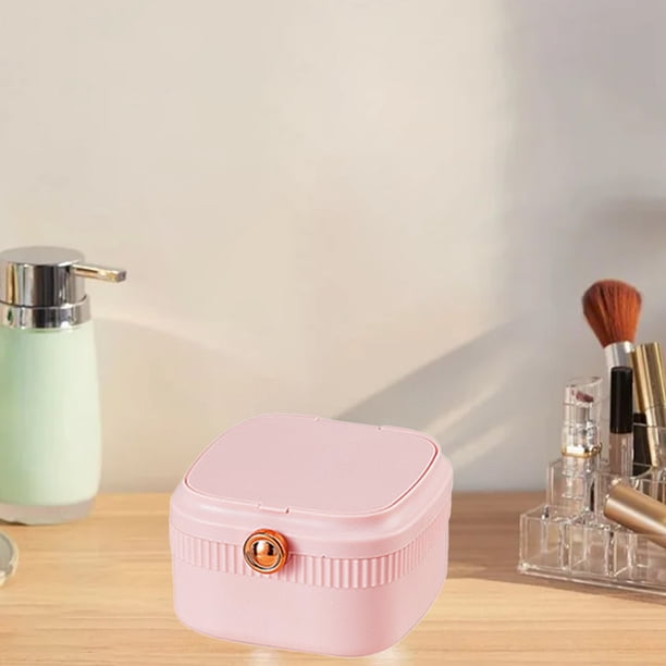 Organisateur De Voyage Pour Bijoux, Petit Range-boucles D'oreilles, Rose