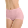 thumbnail image 2 of Angelina Women's Nylon High Waist Classic Briefs (12-Pack), 2 of 4