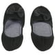 thumbnail image 2 of Zapatillas plegables portátiles para mujer de 24,5 cm, mocasines de algodón con fondo suave y silencioso para interiores, tamaño libre (negro), 2 of 6