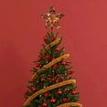 thumbnail image 4 of YWIYIUD Christmas Tree Topper Farmhouse Christmas Decor Christmas Tree Decorations Rattan Christmas Tree Star, 11 Inch Vintage Xmas Decoration for Rustic Christmas Tree Topper, 4 of 6