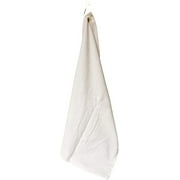 Golf Towel with Clip White