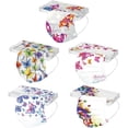 thumbnail image 2 of HUGFEGWE 50 Pcs Butterfly Disposable Face_Masks for Adults,Breathable Disposable Facemasks with Butterflies Designs CJB91-40415, 2 of 7