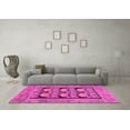 thumbnail image 3 of Ahgly Company Indoor Rectangle Abstract Pink Modern Area Rugs, 8' x 10', 3 of 4