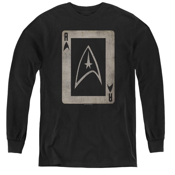 Star Trek - Tos Ace - Youth Long Sleeve Shirt - Medium