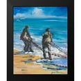 thumbnail image 2 of Slivka, Jane 12x14 Black Modern Framed Museum Art Print Titled - Fishermans Cove, 2 of 5