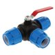 thumbnail image 1 of -Conneor de 3 vías sin adaptador aplicable a tubos de PPR/PE/, como se describe, Núcleo de acero de 32 mm Zulema Accesorios de empuje de conexión rápida de PE, 1 of 7
