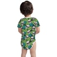 thumbnail image 6 of Rocae Skull and Palm Leaves for Baby Climbing Clothes Soft Baby Romper for Active Infants Comfortable and Breathable Crawling Jumpsuit Unisex Baby Outfit 12 Months, 6 of 8