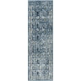 thumbnail image 2 of Mark&Day Area Rugs, 3x7 Komurcu Traditional Dark Teal Runner Area Rug, Blue Ivory Carpet for Hallway, Kitchen, Bedroom or Living Room (2'7" x 7'3" Runner), 2 of 6
