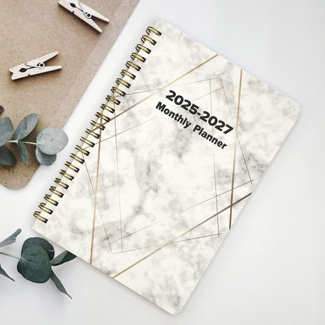 All My Orders Monthly Plan for 2025-2027 This Monthly Plan Notebook Is Suitable for Office Workers Families