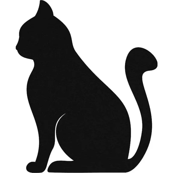 Metal Wall Art - Cat - Metal Wall Art - Black for Home Indoor And Outdoor Decoration, Room Decor, Home Decor