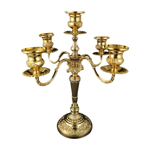 Candelabro,Portavelas de pilar para cenas de bodas,Candelabro para centro de mesa Decoración de repisa,Candelabros porta velas candelabros decoración del hogar,Candelabro de metal para