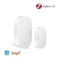thumbnail image 2 of Tuya Smart Zigbee Door Sensor Door Open/Closed Detector Home Alarm Security Protection Control Via Alexa Home ,Consistent Performance, 2 of 7