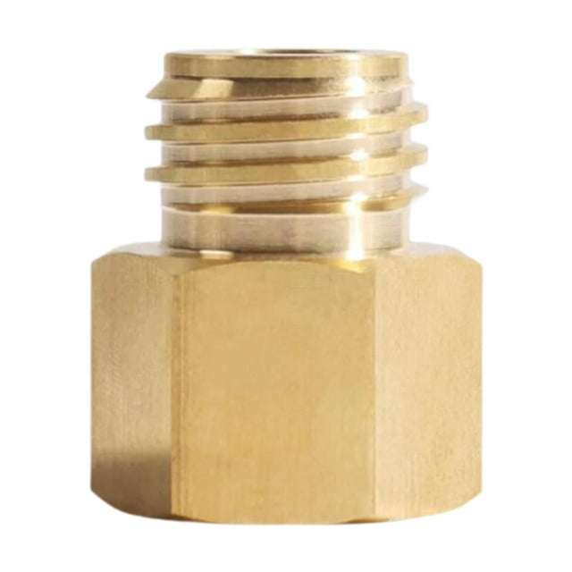 Adaptador de conexión rápida para cilindro de CO2 Adaptador para cilindro de CO2 de TR21-4 a TR21-3 Válvula de repuesto de latón para máquina de