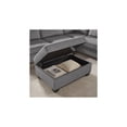thumbnail image 5 of Rowan 107"W Dark Gray Corduroy Fabric Sect.Sofa RF Chaise+USB+Strg Ottoman+Plws, 5 of 6