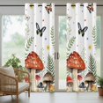 thumbnail image 5 of Outdoor Curtains for Patio Waterproof, Spring Mushrooms Outdoor Privacy Panels Grommet, Farmhouse Pastoral Botanical Watercolor Blackout Outside Curtains for Porch/Cabana 54"x108", 1 Panel, 5 of 8
