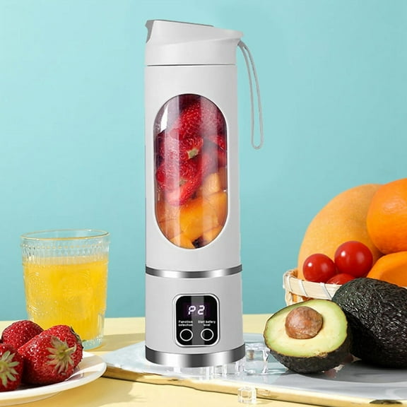 Portable Blender Electric Juicers Fruit Mixers USB Rechargeable Smoothie Mini Blender Personal Juicer 12 Cutter 3Gears A