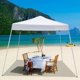 thumbnail image 5 of Tienda de Campaña Zimtown 6 x 6 Plegable Impermeable con Bolsa de Transporte Blanco, 5 of 6