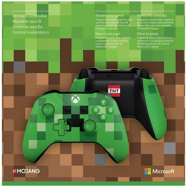 Refurbished Microsoft WL300056 Xbox Wireless Controller Minecraft